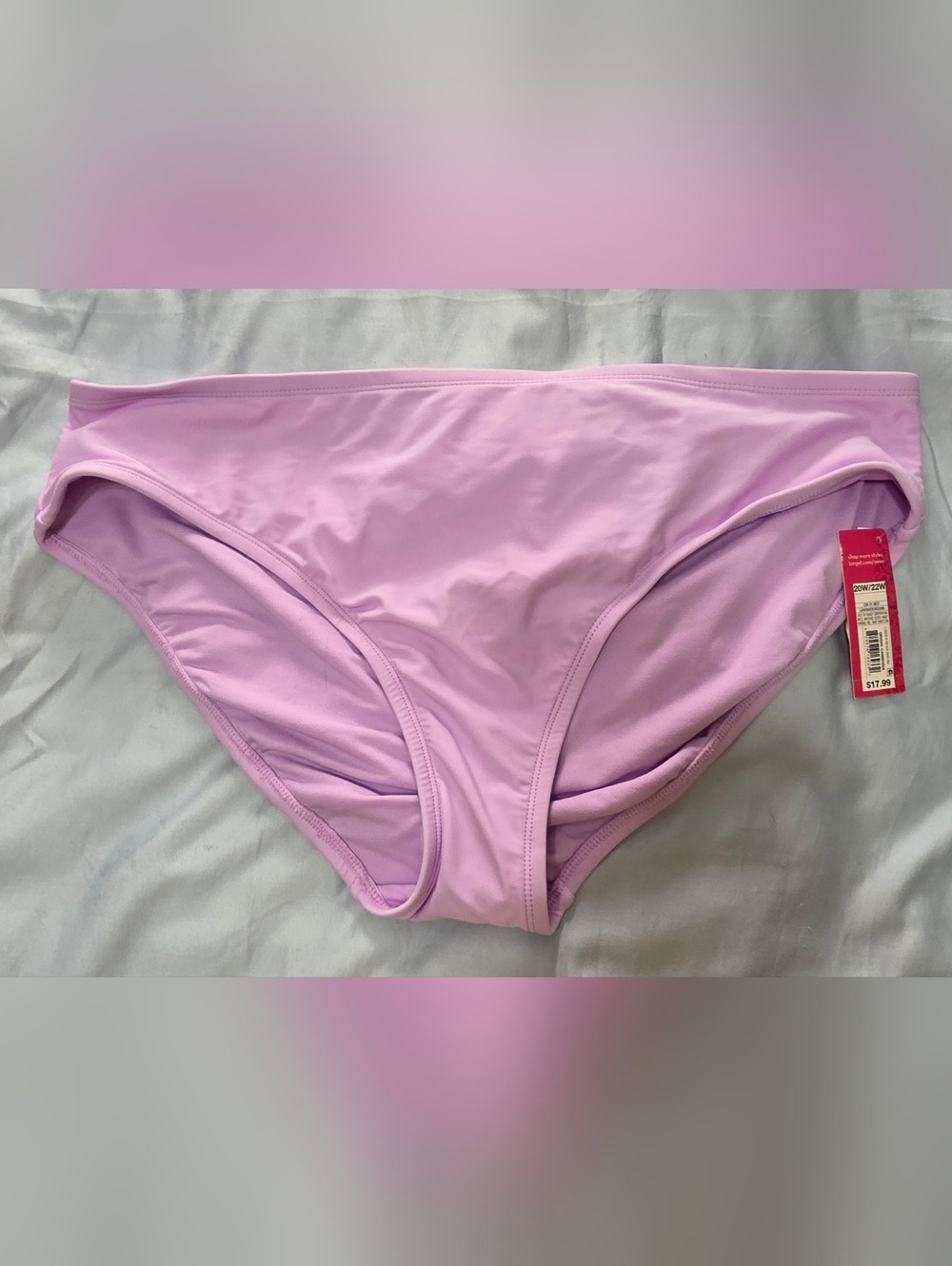 Xhilaration Lavender Hipster Bikini Bottoms Size 20/22W
